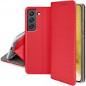 Etui z klapką Smart Magnet do Samsung Galaxy S22 czerwony