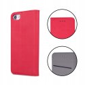 Etui z klapką Smart Magnet do Samsung Galaxy S22 czerwony