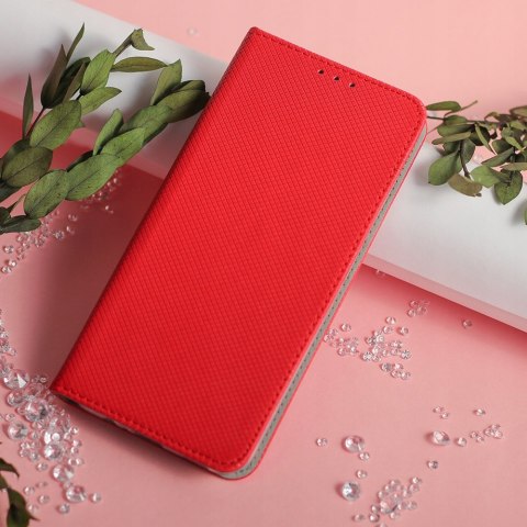 Etui z klapką Smart Magnet do Samsung Galaxy S23 Plus czerwony