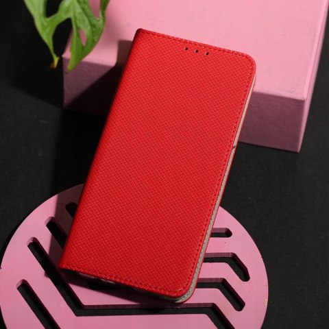 Etui z klapką Smart Magnet do Samsung Galaxy S23 Plus czerwony