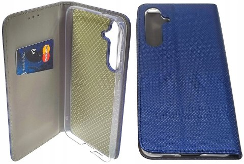 Etui z klapką Smart Magnet do Samsung Galaxy S24 niebieski