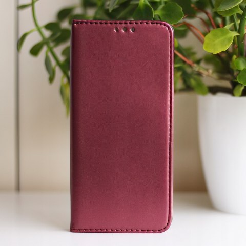 Etui z klapką Smart Magnetic do Samsung Galaxy S22 Plus czerwony
