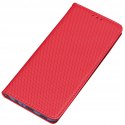 Etui z klapką Smart Magnetic do Samsung Galaxy S22 Ultra czerwony