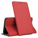 Etui z klapką Smart Magnetic do Samsung Galaxy S22 Ultra czerwony