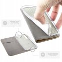 Etui z klapką Smart Magnetic do Samsung Galaxy S23 Ultra złoty
