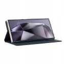 Etui z klapką Smart Magnetic do Samsung Galaxy S24+ niebieski