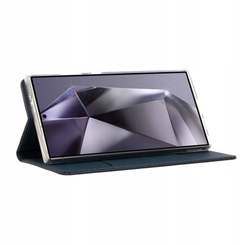 Etui z klapką Smart Magnetic do Samsung Galaxy S24+ niebieski