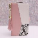 Etui z klapką do Samsung Galaxy S22 Ultra CHARMS różowy