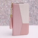 Etui z klapką do Samsung Galaxy S22 Ultra CHARMS różowy