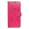 Etui z klapką do Samsung Galaxy S23 FE Łapacz Snów Mandala czerwony