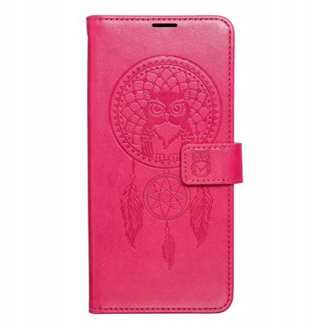 Etui z klapką do Samsung Galaxy S23 FE Łapacz Snów Mandala czerwony
