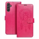 Etui z klapką do Samsung Galaxy S23 FE Łapacz Snów Mandala czerwony