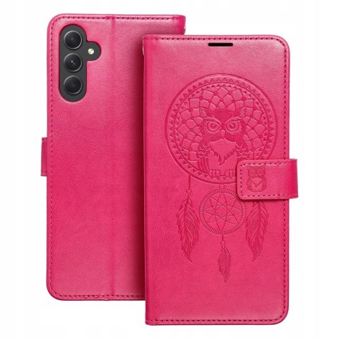 Etui z klapką do Samsung Galaxy S23 FE Łapacz Snów Mandala czerwony