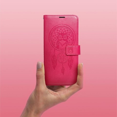 Etui z klapką do Samsung Galaxy S23 FE Łapacz Snów Mandala czerwony