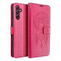 Etui z klapką do Samsung Galaxy S23 FE Łapacz Snów Mandala czerwony