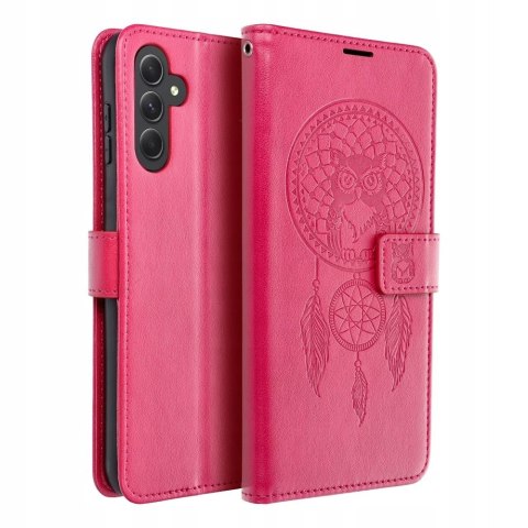 Etui z klapką do Samsung Galaxy S23 FE Łapacz Snów Mandala czerwony