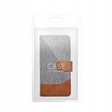 Kabura JEANS Book etui z klapką zamykane do SAMSUNG S25 Plus szary