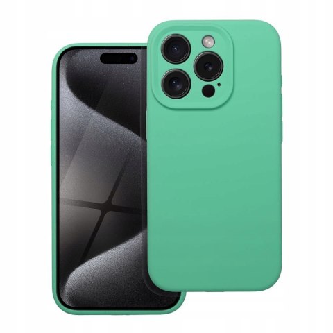 Plecki 2mm Silicone wyściółka z mikrofibry do Apple iPhone 16 niebieski