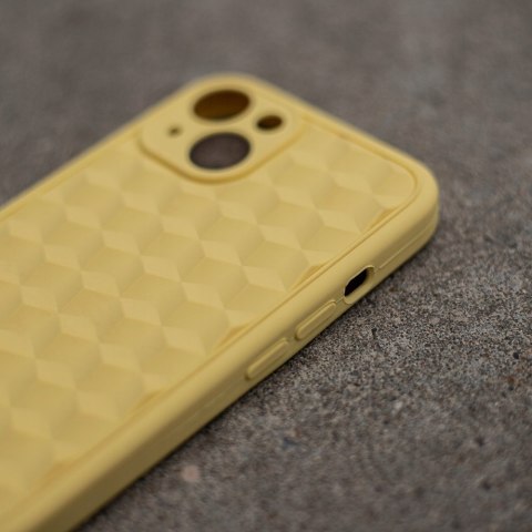 Plecki 3D Cube do Apple iPhone 7/8/SE 2020/SE 2022 żółty