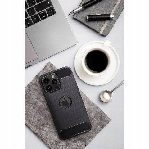 Plecki Carbon Case Pokrowiec do Apple iPhone 16 czarny