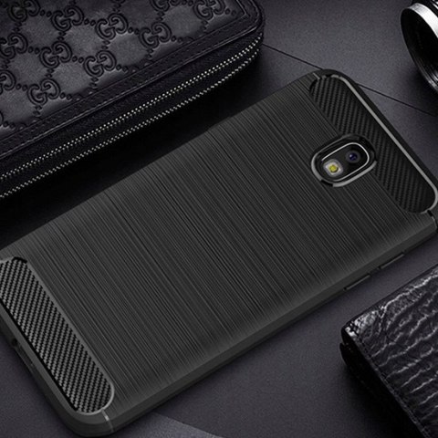 Plecki Carbon Case Pokrowiec do Apple iPhone 16 czarny