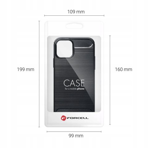 Plecki Carbon do Apple iPhone 12/12 Pro czarny