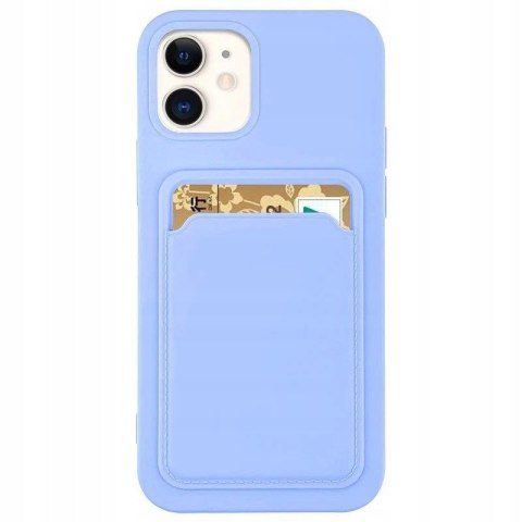 Plecki Card Case do Apple iPhone 13 Pro fioletowy