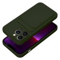 Plecki Card Case do Apple iPhone 16 zielony