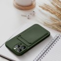 Plecki Card Case do Apple iPhone 16 zielony