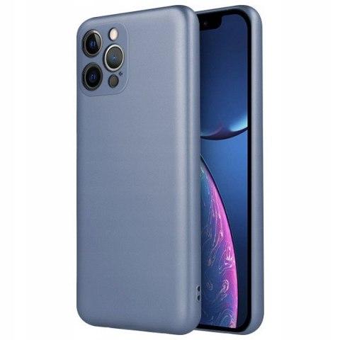 Plecki Metallic do Apple iPhone 13 Pro Max niebieski