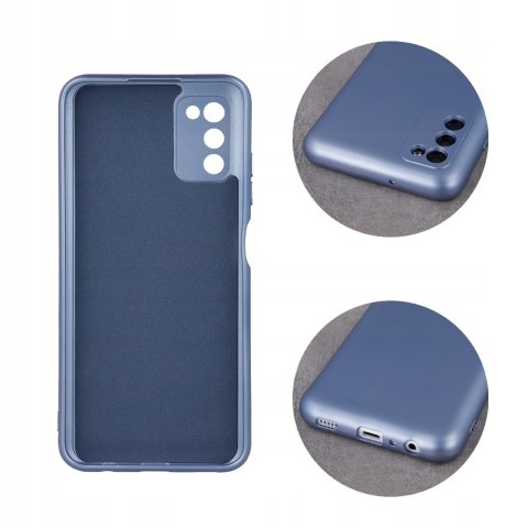 Plecki Metallic do Apple iPhone 13 Pro niebieski