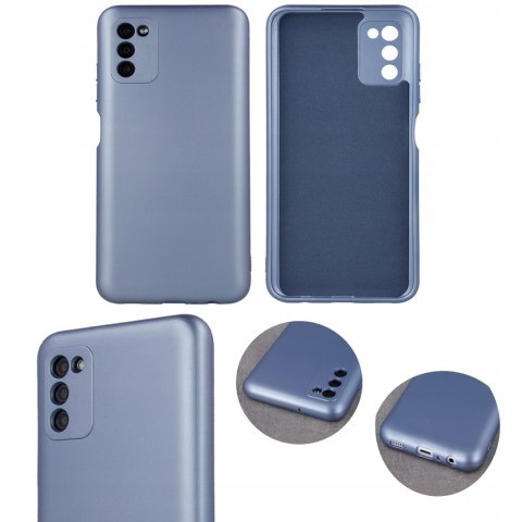 Plecki Metallic do Apple iPhone 13 Pro niebieski