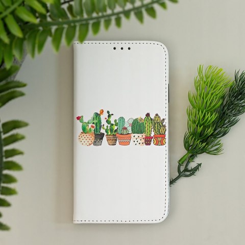 Plecki do Samsung S21 FE Kaktus wielokolorowy rośliny