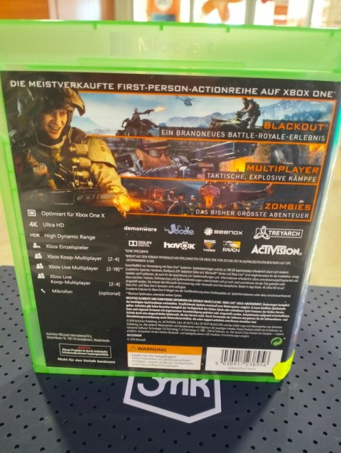 Call of Duty Black Ops 4 Xbox One pudełkowa