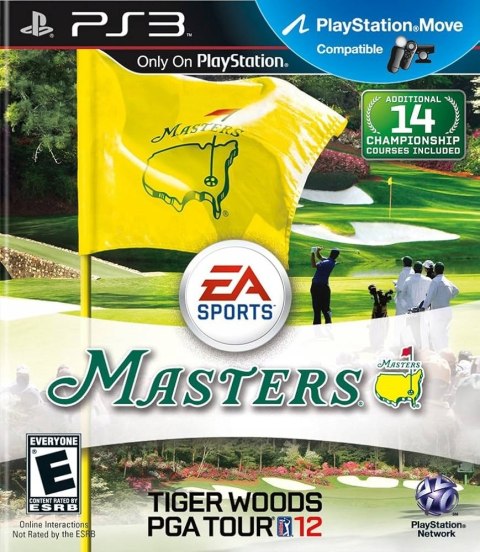 MASTERS TIGER WOODS PGA TOUR 12 PlayStation 3 (PS3) pudełkowa