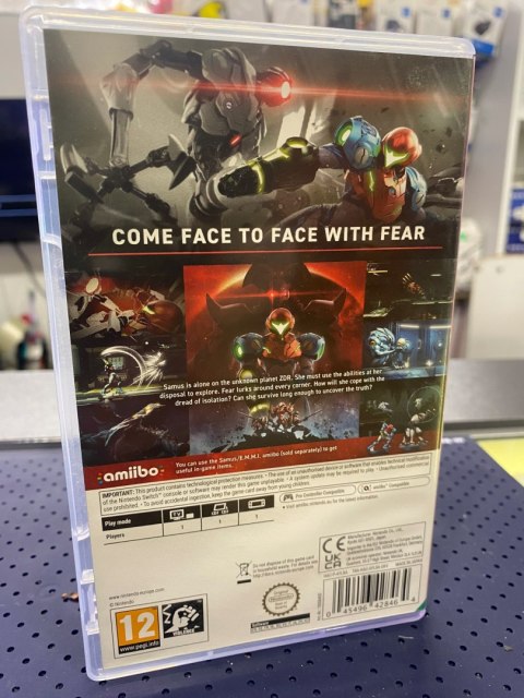 Metroid Dread Nintendo Switch pudełkowa