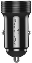 ORYGINALNA MOCNA ŁADOWARKA SAMOCHODOWA PRESTICO K2A PD + QC / USB + USB-C