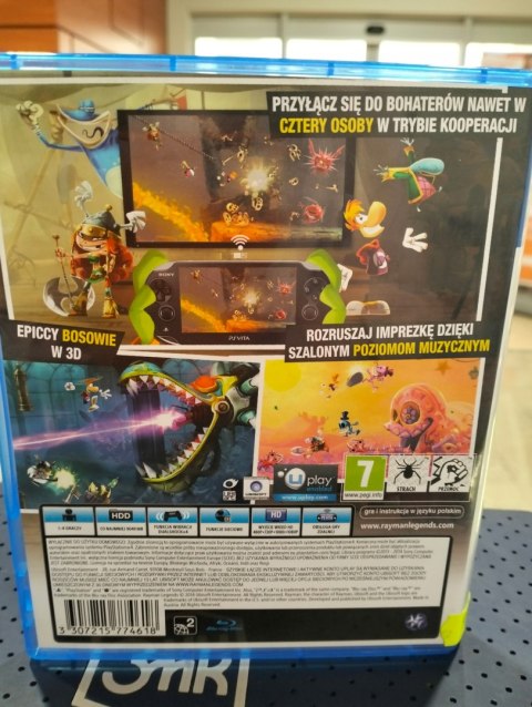 RAYMAN LEGENDS PlayStation 4 (PS4) pudełkowa