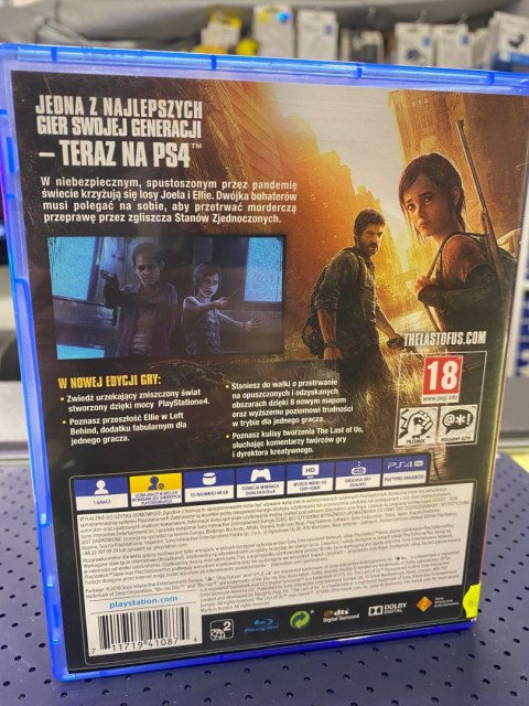 The Last of Us: Remastered PlayStation 4 (PS4) pudełkowa