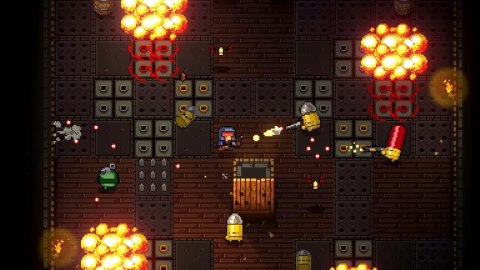 Enter x Exit the Gungeon PlayStation 4 (PS4) pudełkowa