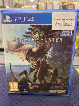 Monster Hunter World PlayStation 4 (PS4) pudełkowa