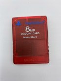 Oryginalna Karta pamięci Sony SCPH-10020 8 MB Czerwona