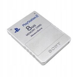 Oryginalna Karta pamięci Sony SCPH-10020 8 MB Srebrna
