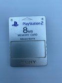 Oryginalna Karta pamięci Sony SCPH-10020 8 MB Srebrna