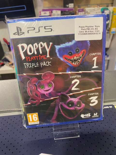 Poppy Playtime Triple Pack PlayStation 5 (PS5) pudełkowa