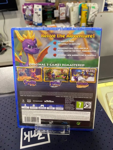 Spyro Reignited Trilogy PlayStation 4 (PS4) pudełkowa
