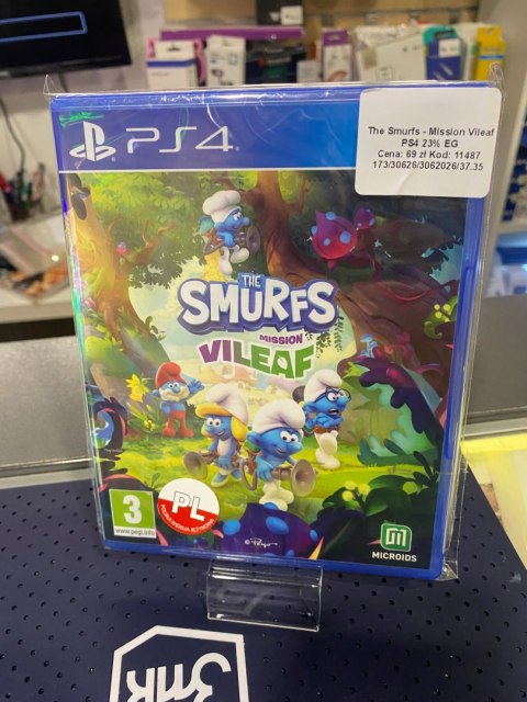 The Smurfs : Mission Vileaf (PS4) PlayStation 4 (PS4) pudełkowa