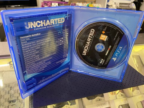 Uncharted: Zaginione Dziedzictwo PlayStation 4 (PS4) pudełkowa