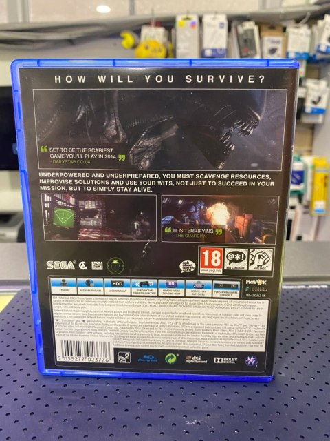 Alien Isolation / Obcy Izolacja PlayStation 4 (PS4) pudełkowa