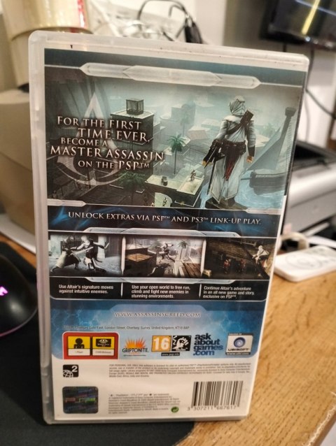 Assassin's Creed Bloodlines PSP PlayStation Portable (PSP) pudełkowa